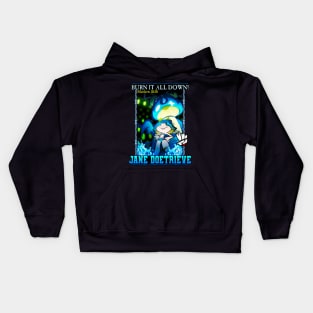 Jane Doetrieve Fire Kids Hoodie